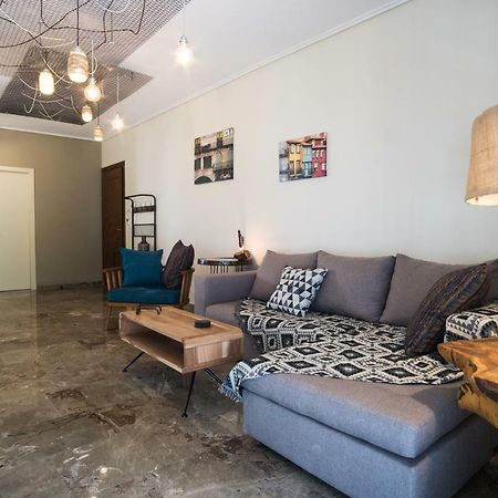 Comfy Apartment Of 104 M² Near Metro! Athens Luaran gambar
