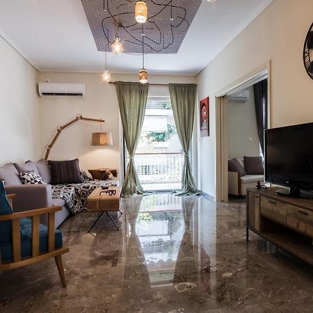 Comfy Apartment Of 104 M² Near Metro! Athens Luaran gambar