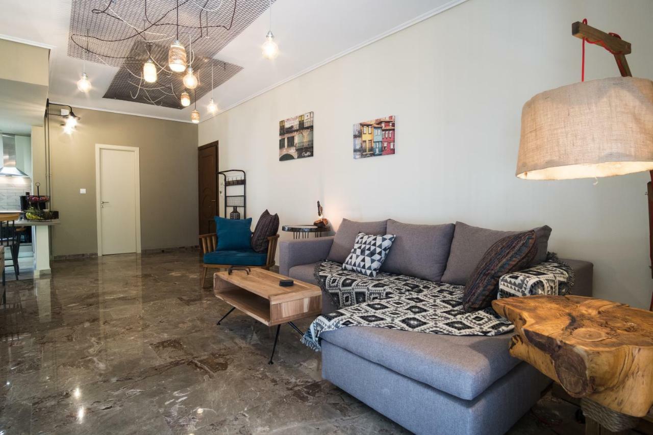 Comfy Apartment Of 104 M² Near Metro! Athens Luaran gambar